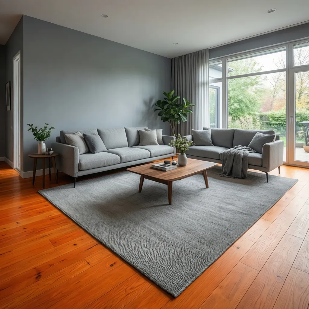 How to Fix Living Rooms That Look Too Orange with Wood Flooring
