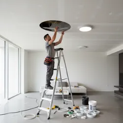 How to Fix an Oversized or Misaligned Hole for Recessed Lighting