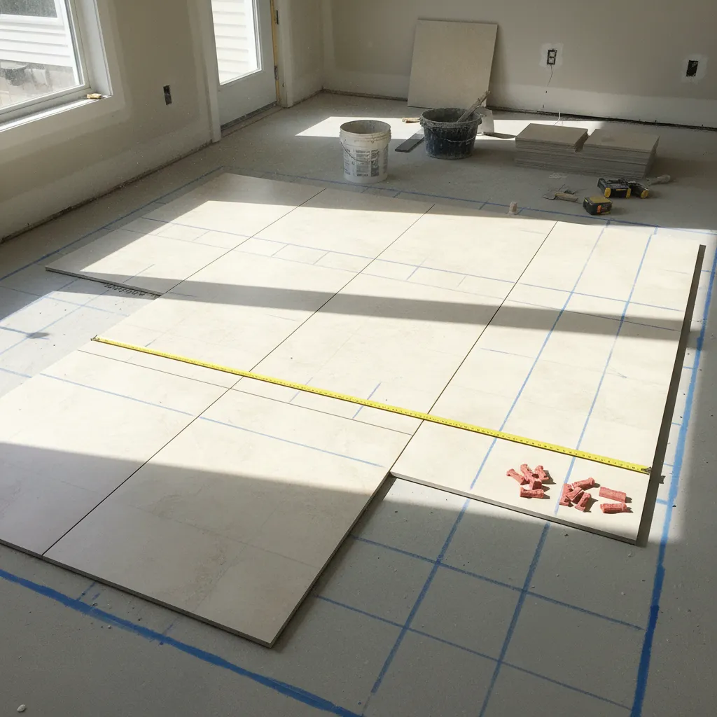 How to Fix Tile Layout Mistakes Before Installing Tiles