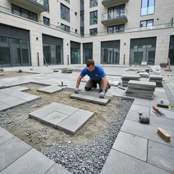 How to Fix Uneven or Sinking Courtyard Pavers