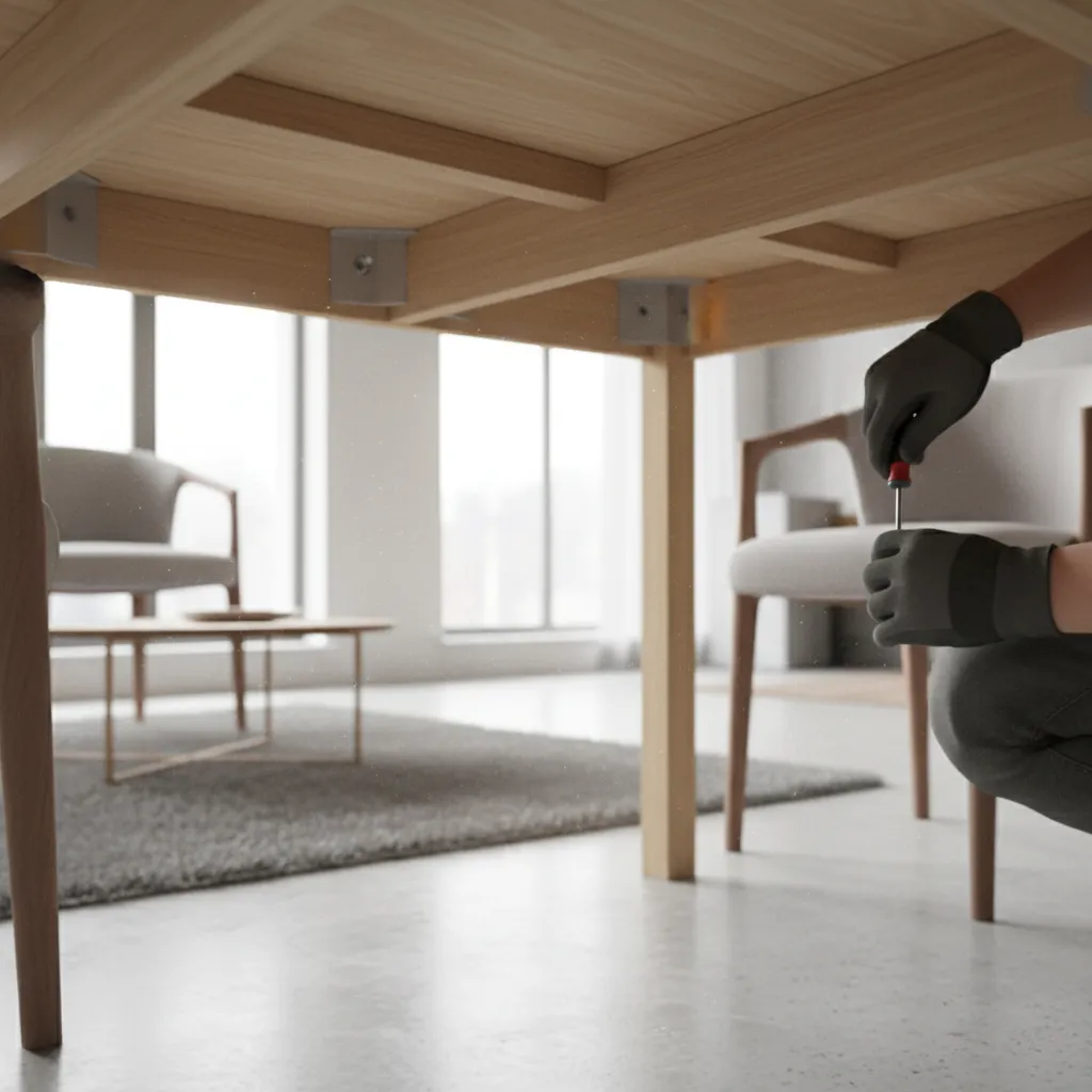 How to Fix a Wobbly Dining Table