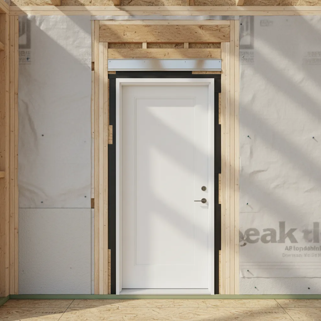 Flashing Tape vs Metal Flashing for Exterior Door Openings
