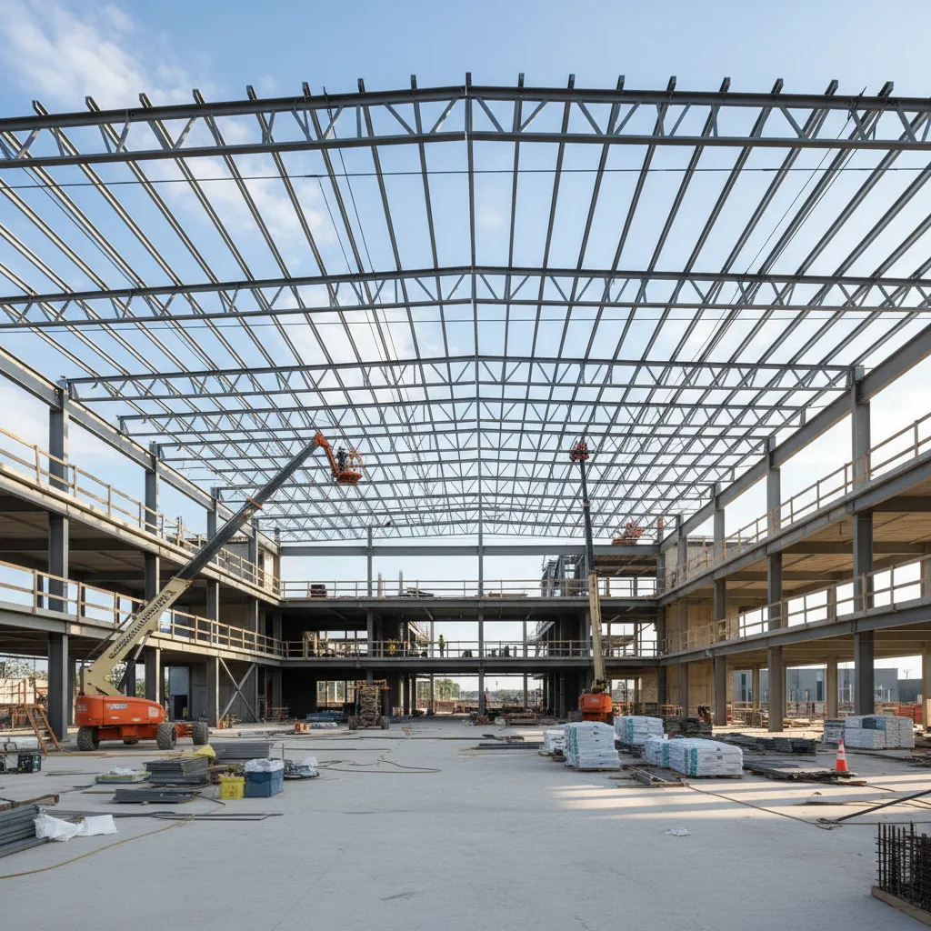 Exploring Flat Roof Metal Trusses for Modern Buildings