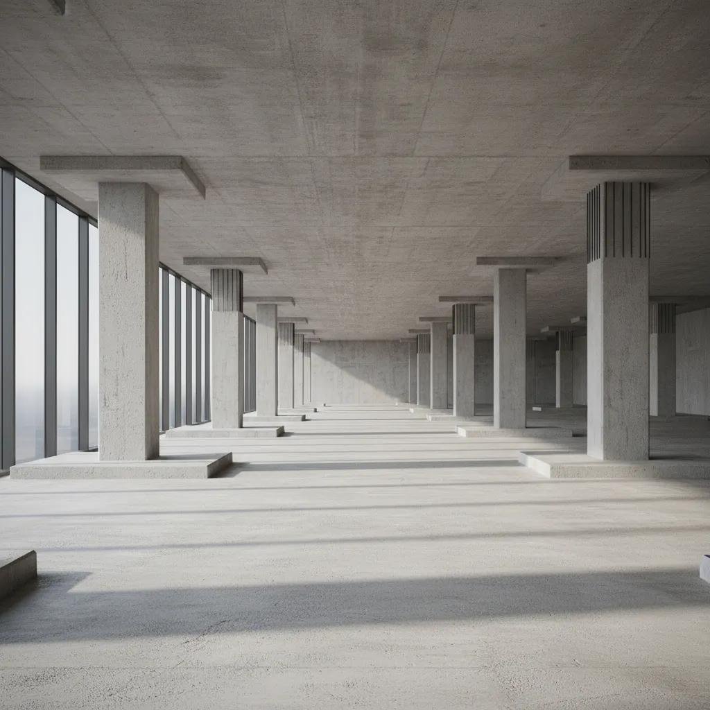 Flat Slab Systems With Drop Panels in Commercial Building Design