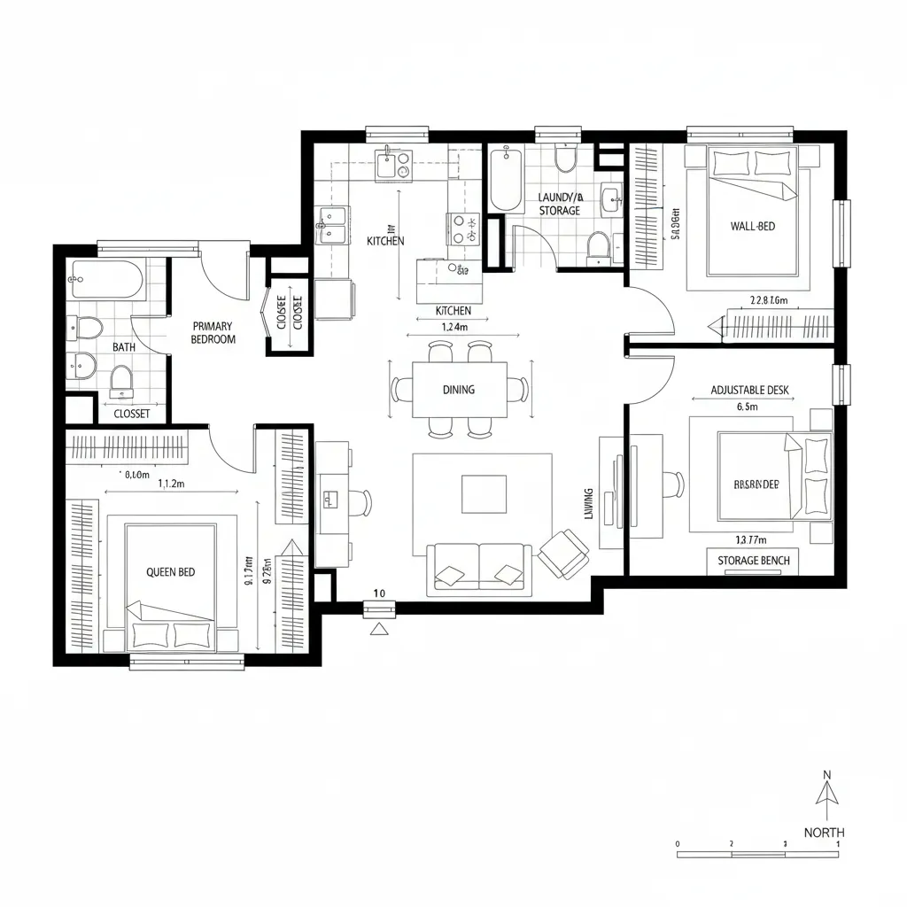 Flex Suite + Sliding Partitions