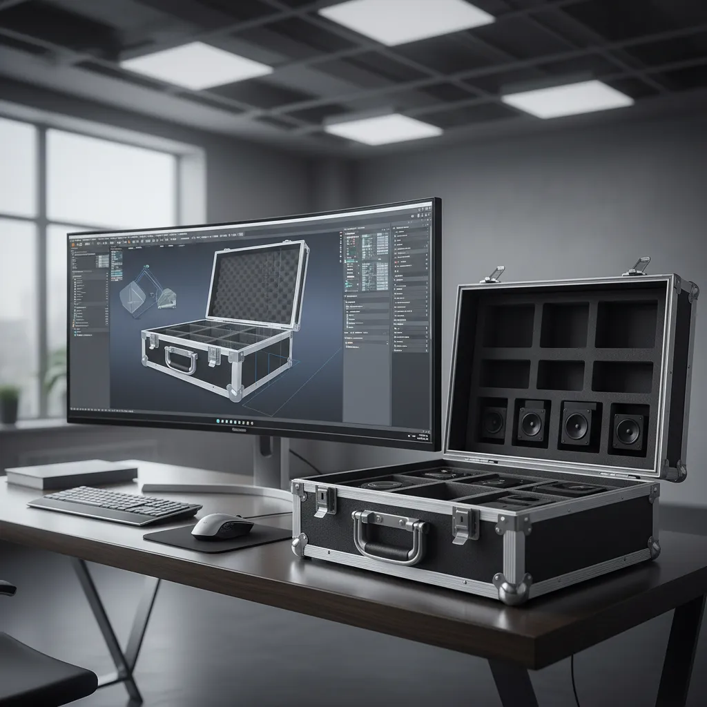 Software para diseño de flight case: guía práctica