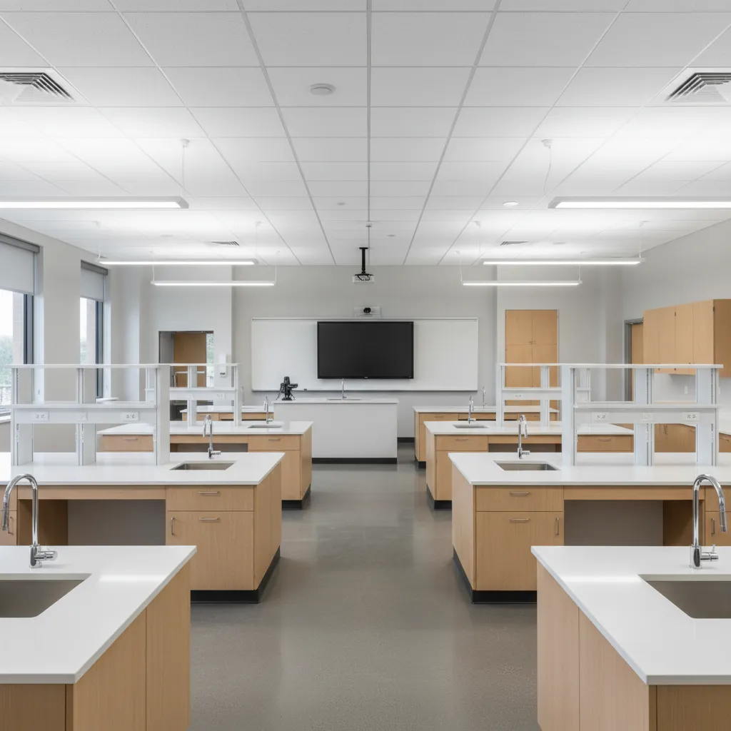 Flinn Scientific Lab Design Floor Plans