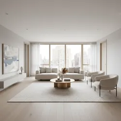 How to Optimize a Living Room Layout When You Have No Wall Space