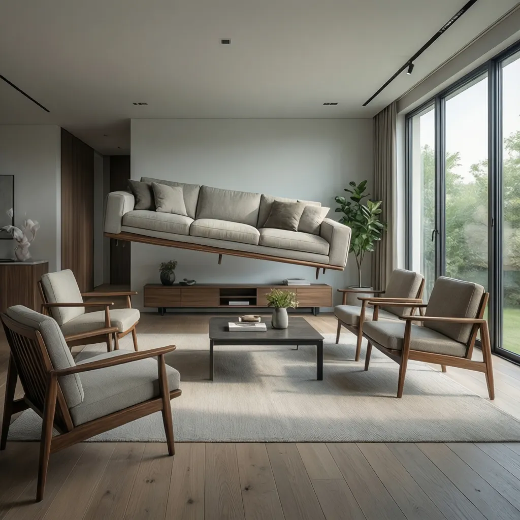 Balancing Furniture Scale and Visual Weight