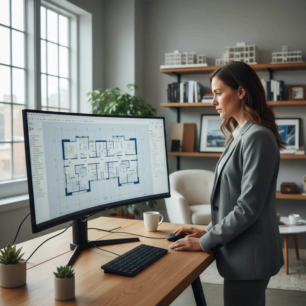 Digital floor plan alignment check after 360 scan processing