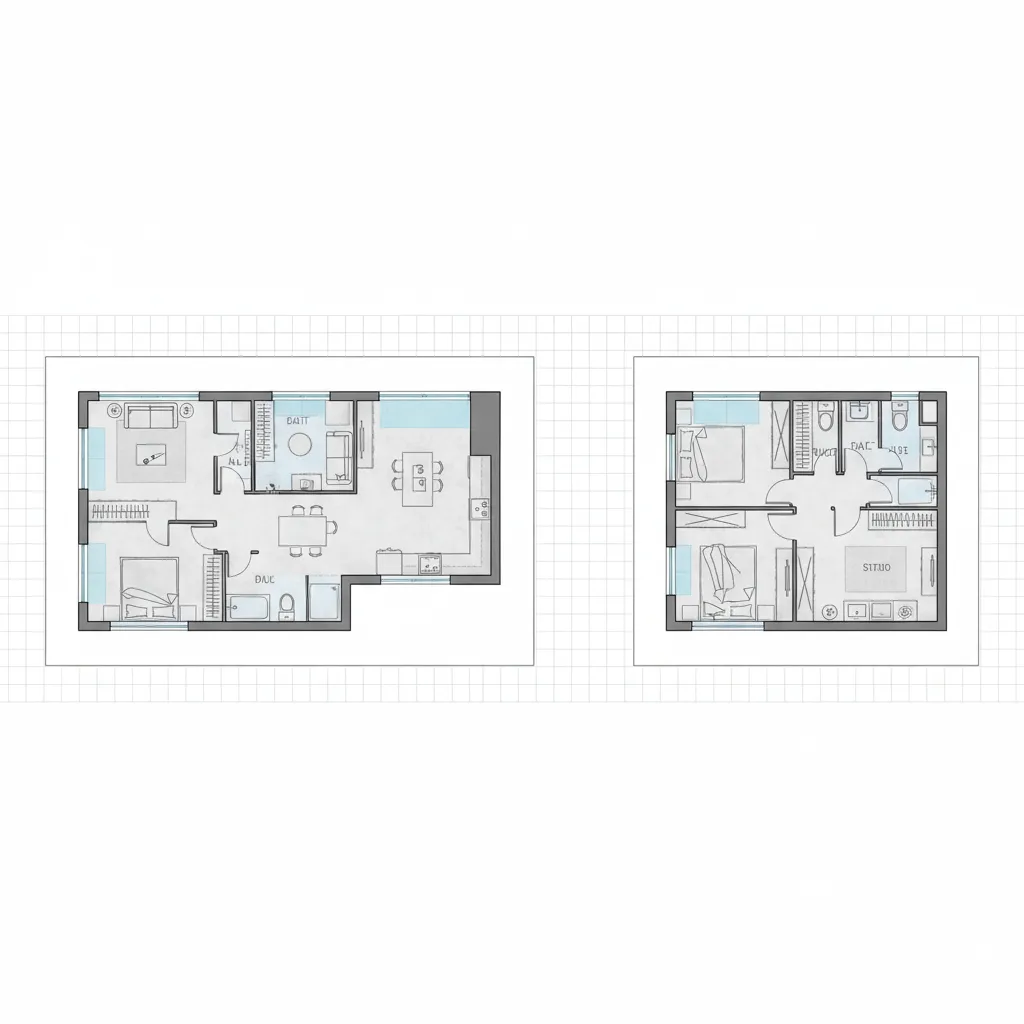 comparison of floor plan screenshot aspect ratios for documentation layouts