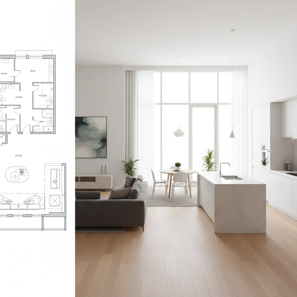 なぜ間取り図だけでは空間が想像しにくいのか