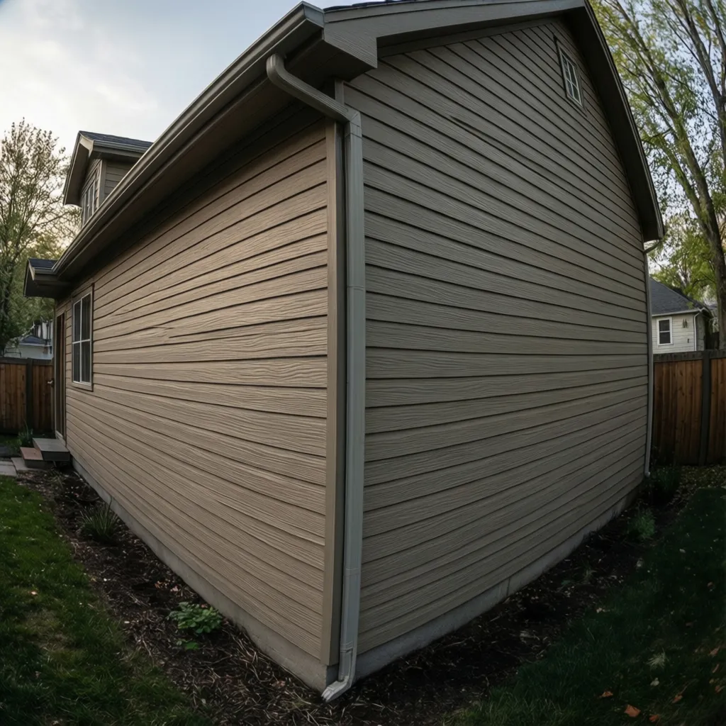 floor planner exterior wall with simple siding texture applied