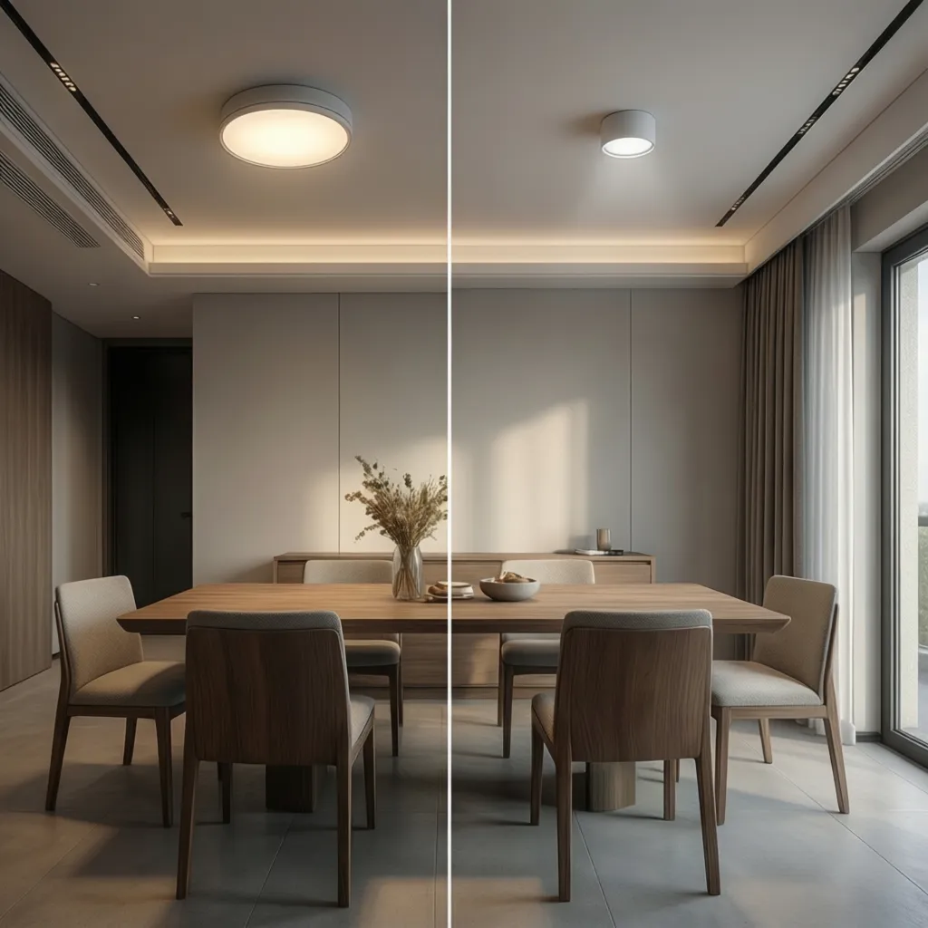 Flush Mount vs Semi Flush Mount Which Lighting Works Best for Low Ceiling Dining Rooms
