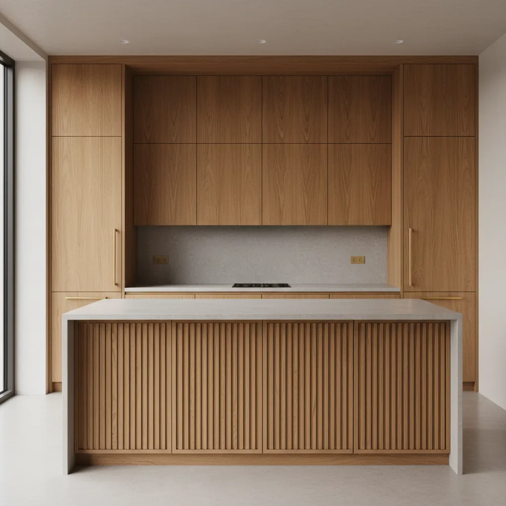 Pros and Cons of Fluted Kitchen Cabinets Before You Renovate