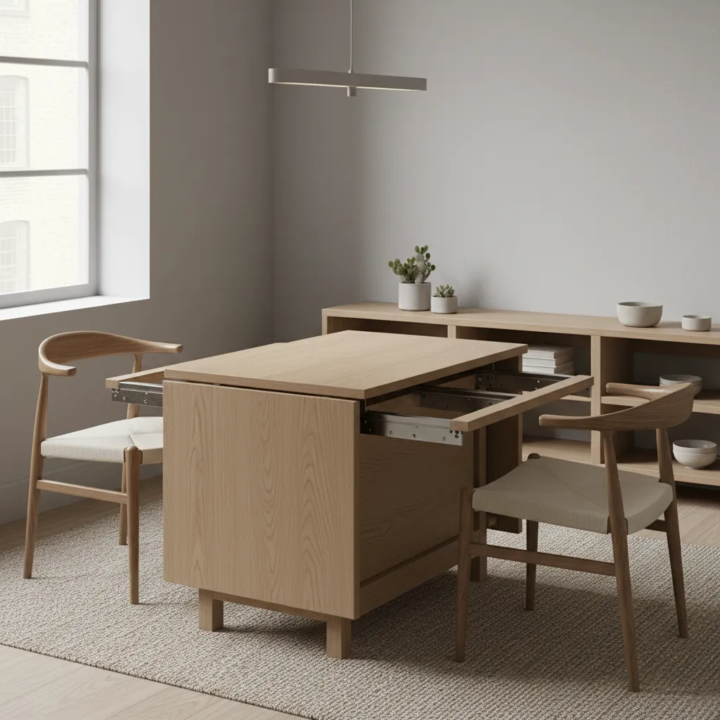 6 Fixes for Common Folding Dining Table Problems: A designer’s practical guide to fixing wobbling, stuck hinges, and stability issues in folding dining tables