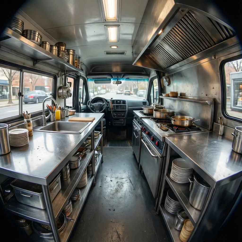 Diseños de food truck interior: ideas y distribución