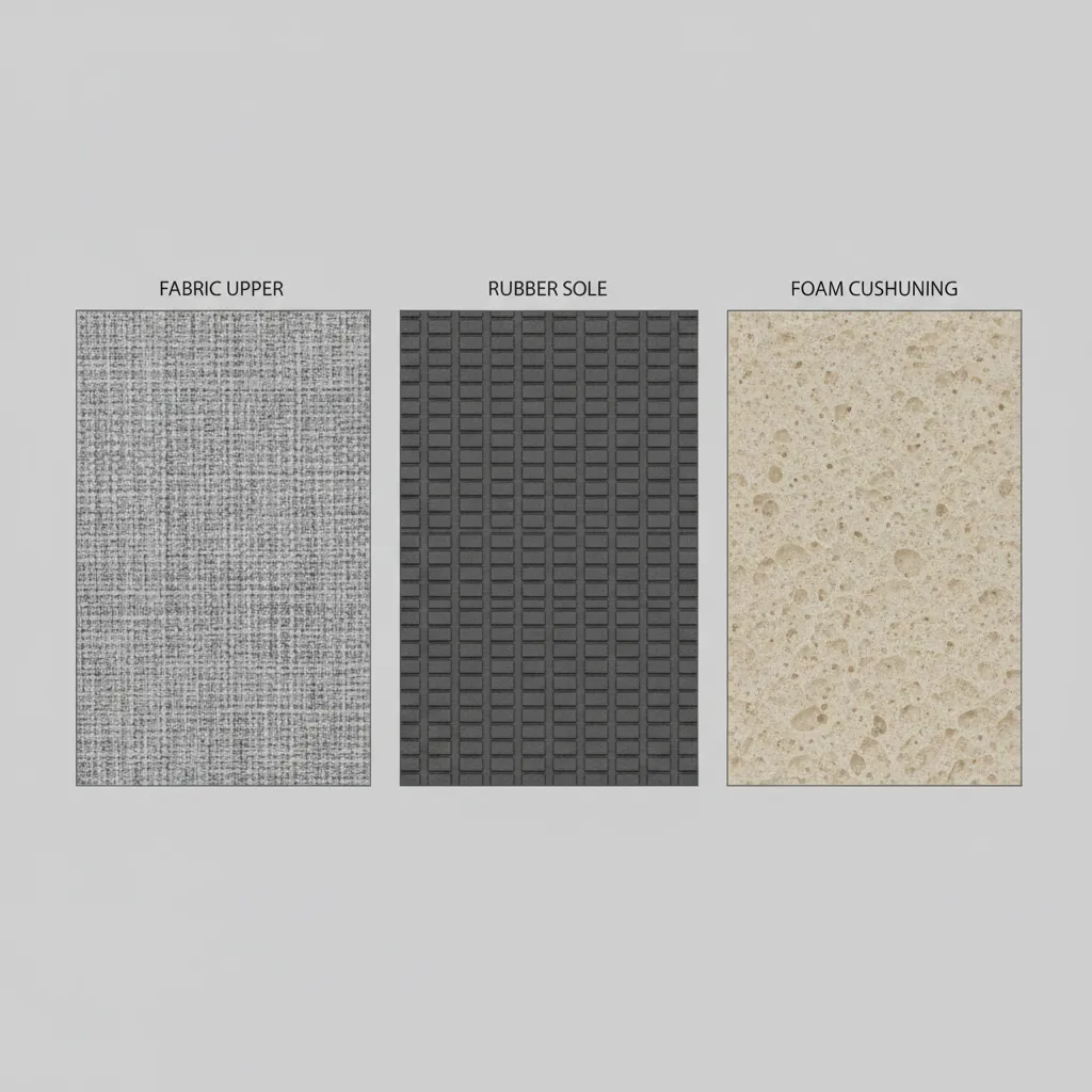 texture atlas layout used for optimizing 3D slipper models