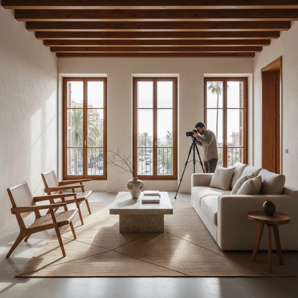 Fotógrafo para editoriales de interiores en Barcelona