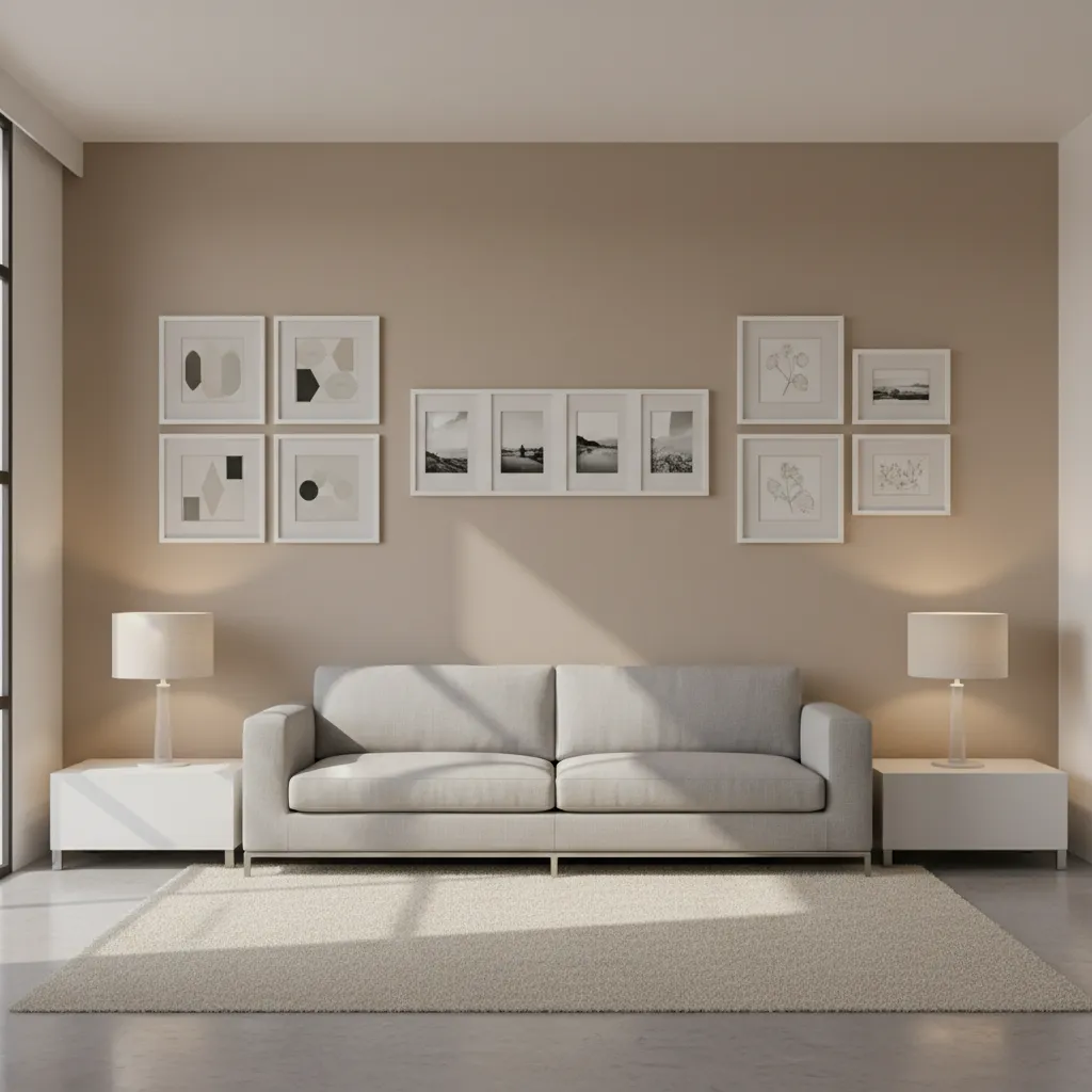 Best 4 Frame Wall Layouts: Grid vs Horizontal vs Square Arrangements