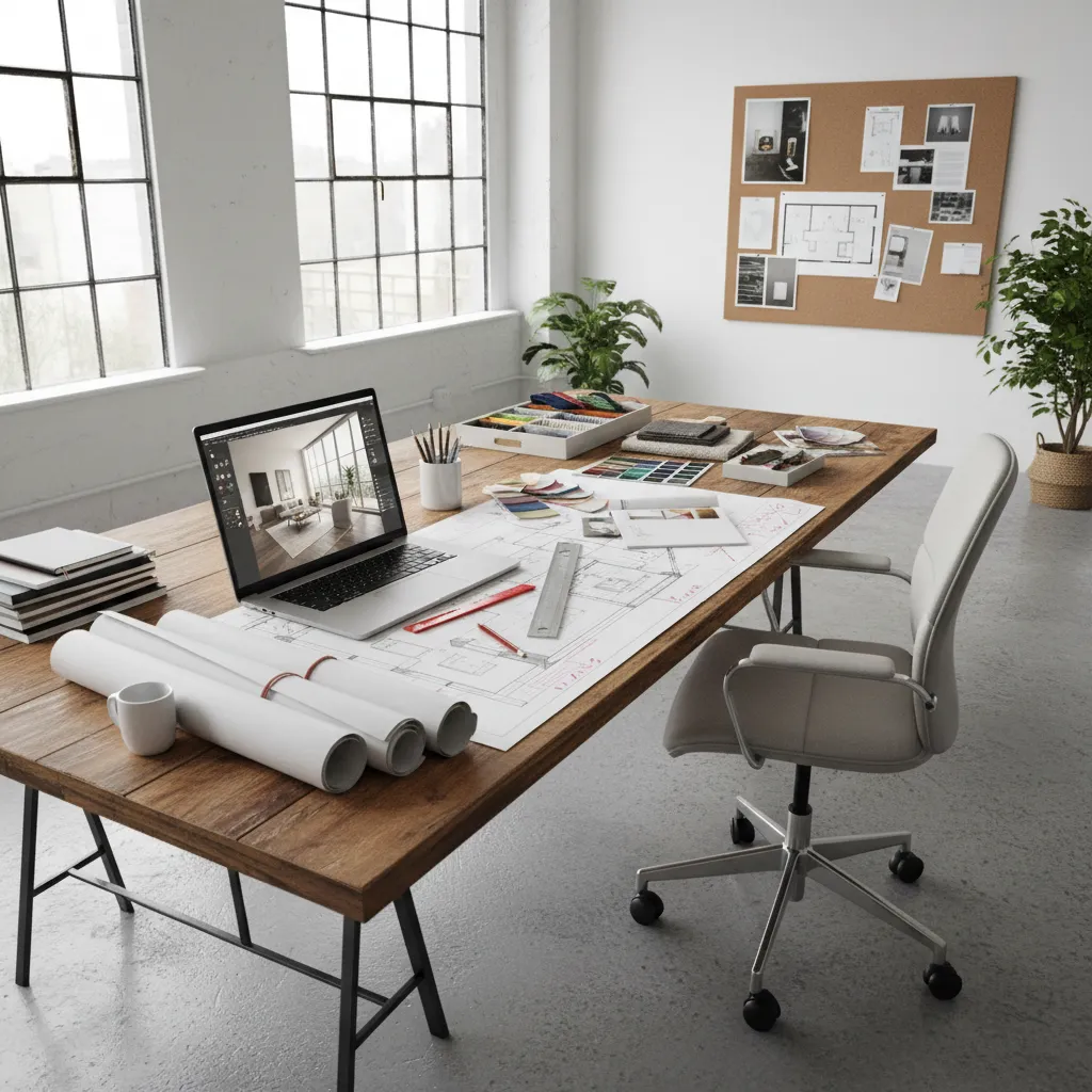 Diseño de interiores FP grado medio: qué estudiar