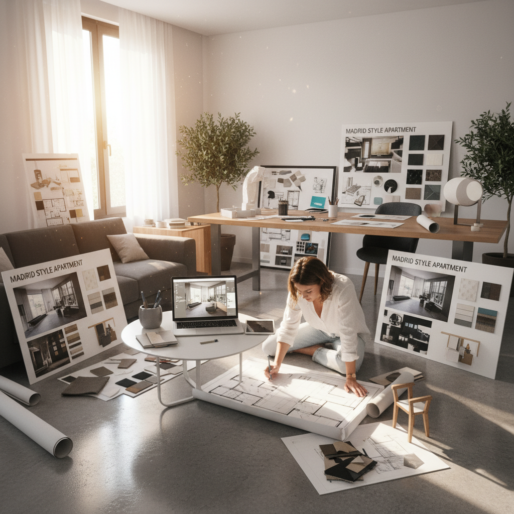 FP de diseño de interiores en Madrid: guía completa