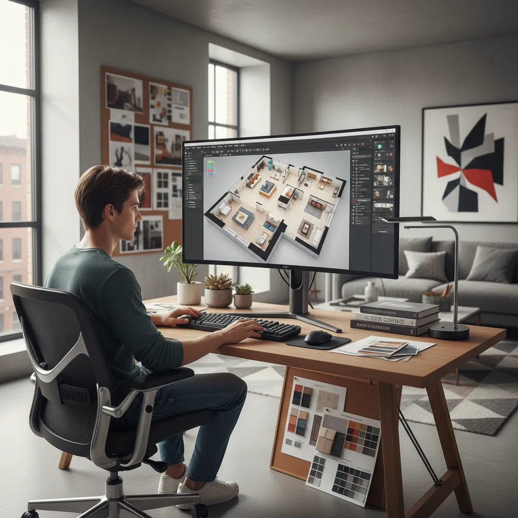 Cursos FP de diseño de interiores online en España