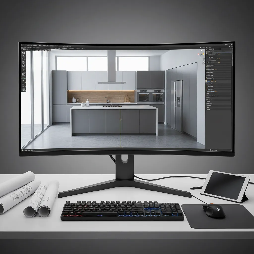 Free 3D Kitchen Design Tool