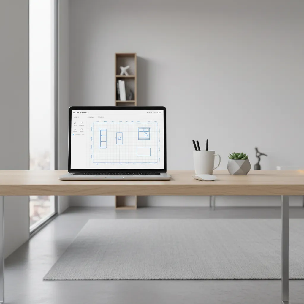 Free Room Layout Planner for Metric Measurements
