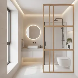 Freestanding Bathroom Divider Ideas for Rentals
