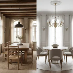 How to Choose Between French Country and Parisian Dining Room Styles