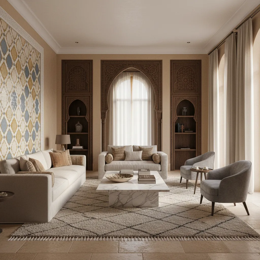 French Moroccan Interior Materials: How to Choose Authentic Options