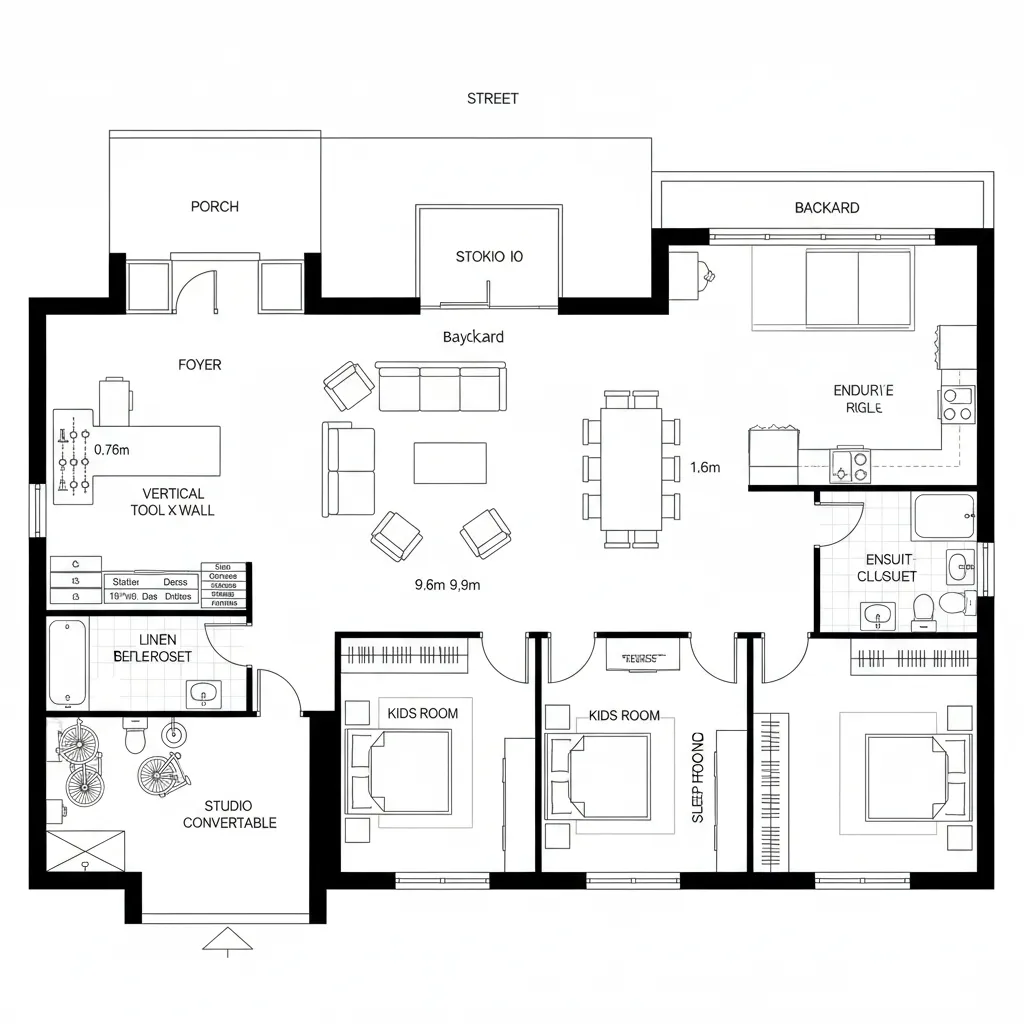 Front-Back Gradient + Studio Wing