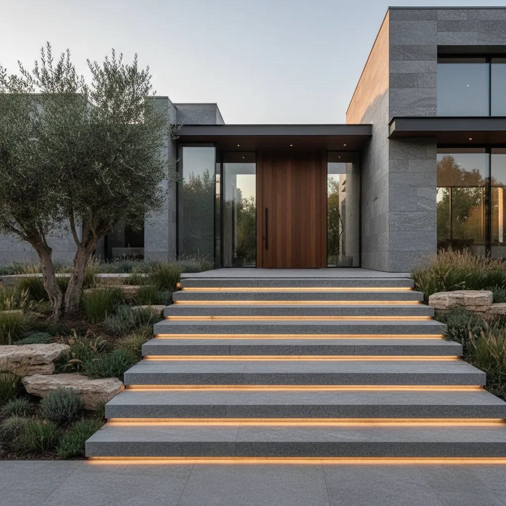 Diseños de escalones para entrada de casa