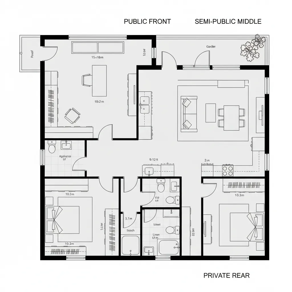 Front Studio + Rear Sanctuary