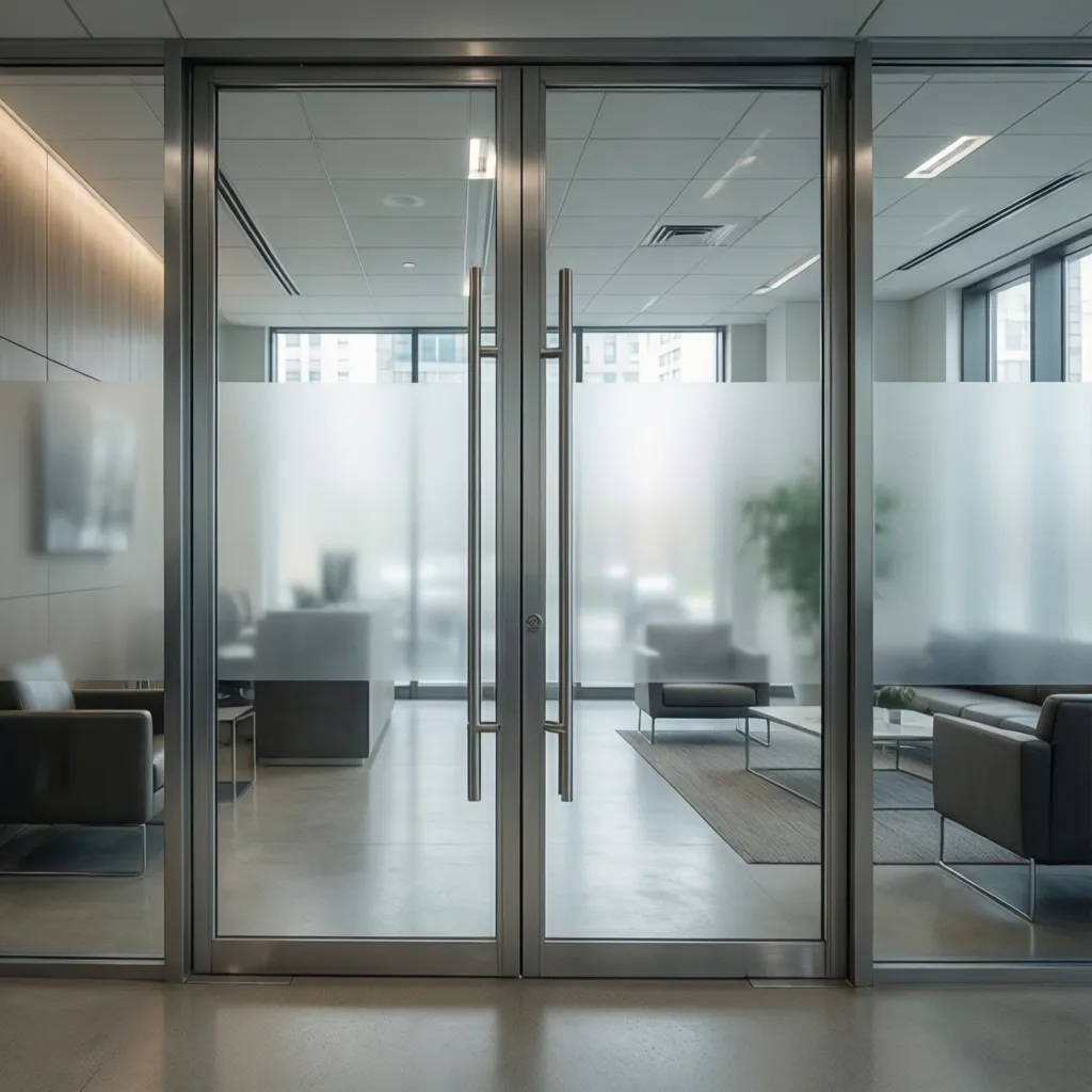 Common Problems with Frosted Glass Vinyl on Office Doors and How to Fix Them
