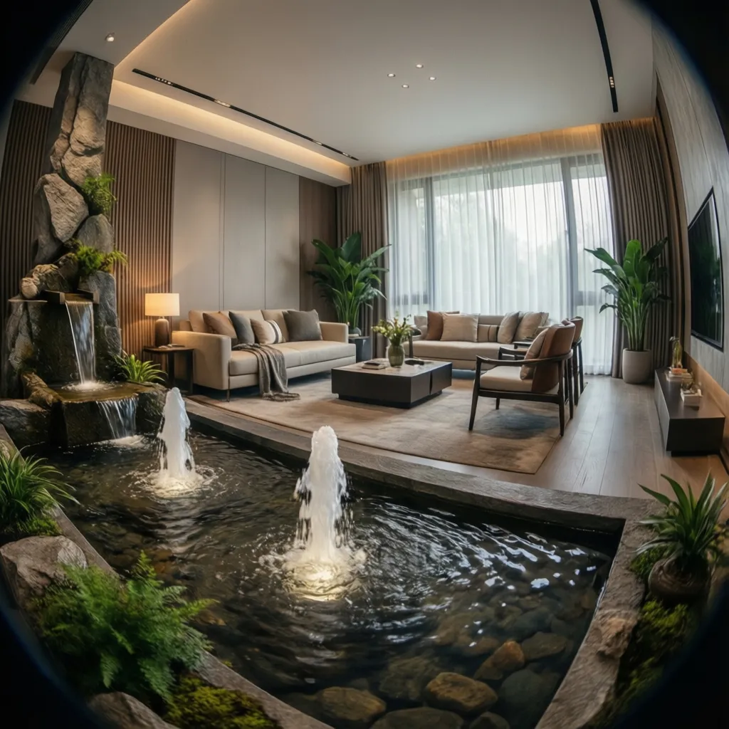 Fuentes decorativas de agua para interiores: guía realista