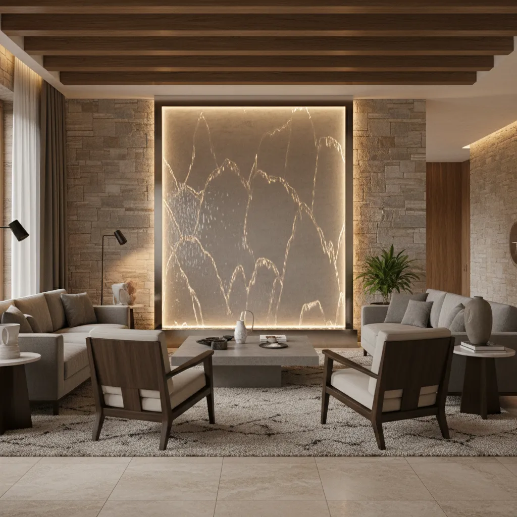 Fuentes decorativas cascadas de agua interior