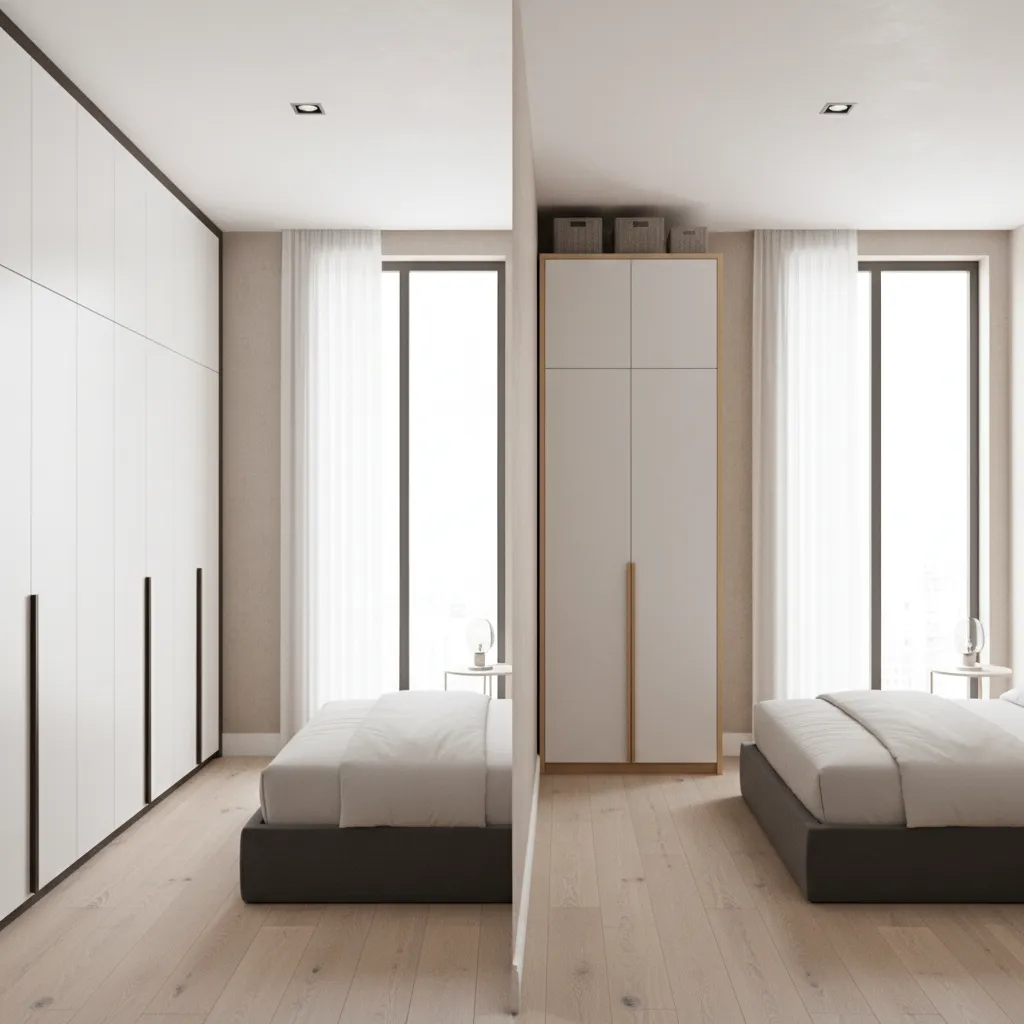Full-Height Wardrobes vs Standard Wardrobes: Which Saves More Space?