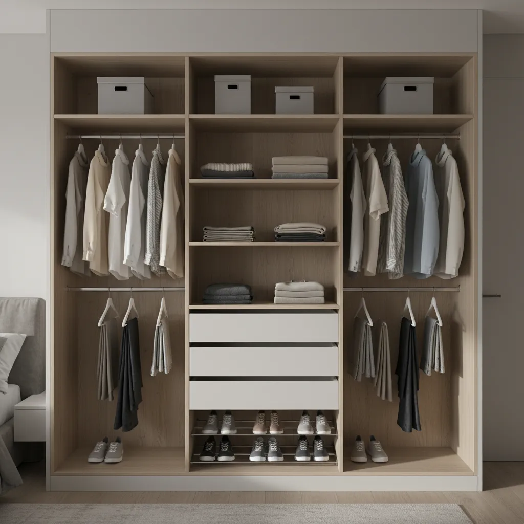 How to Organize a Full-Height Wardrobe for Maximum Storage Efficiency
