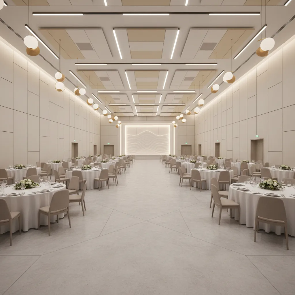 Fire Safety and Slip Resistant Materials for Function Halls