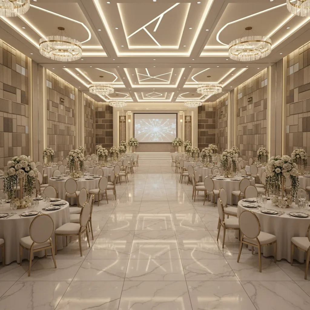 Function Hall Design Material Standards in the Event Venue Industry