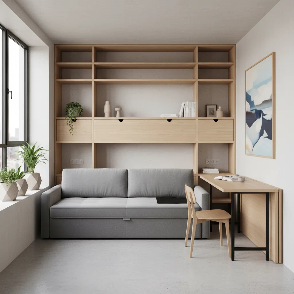 Furnitur multifungsi untuk rumah kecil