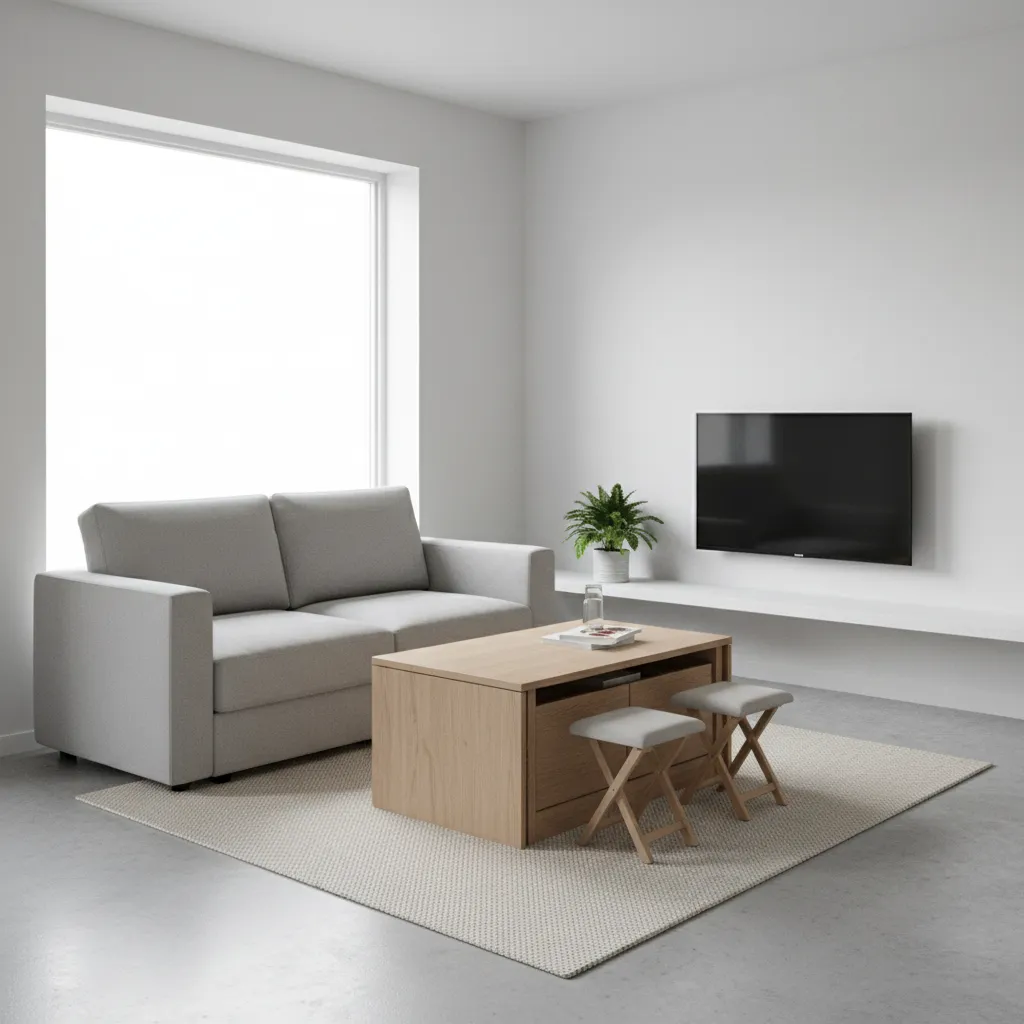 Furniture minimalis untuk rumah sempit