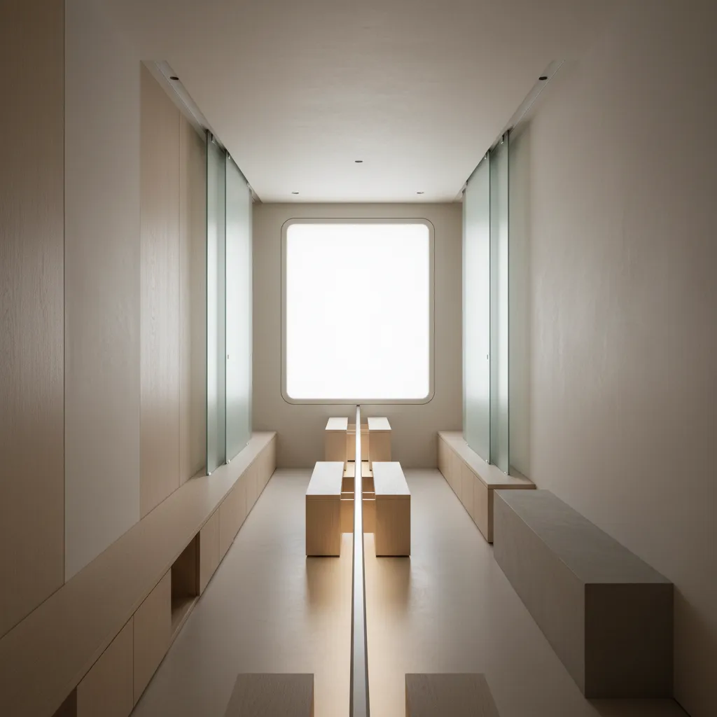 1-Bedroom Apartment Floor Plans, Seen From Tomorrow: How I map near-future living into tight, precise residential interfaces