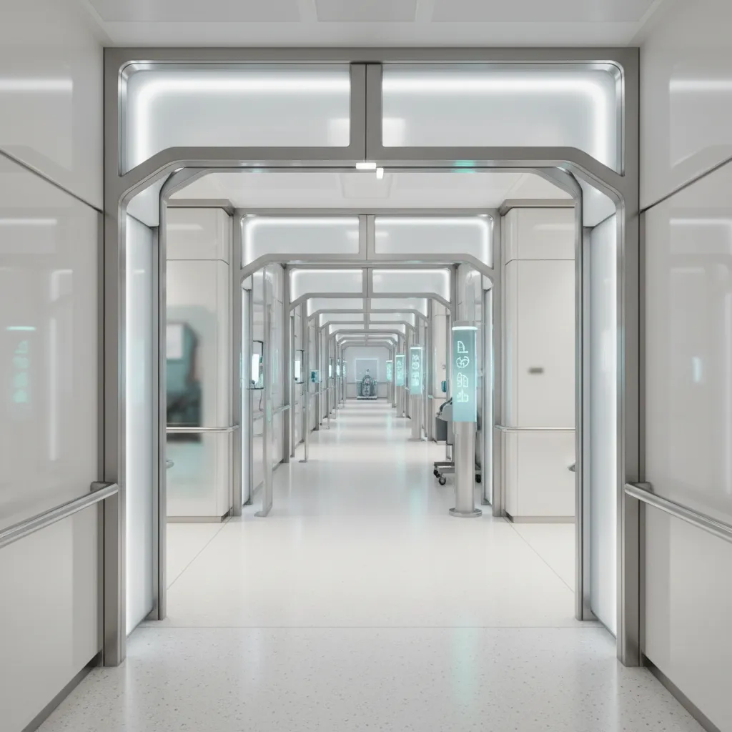 Multi-Speciality Hospital Master Floor Plan