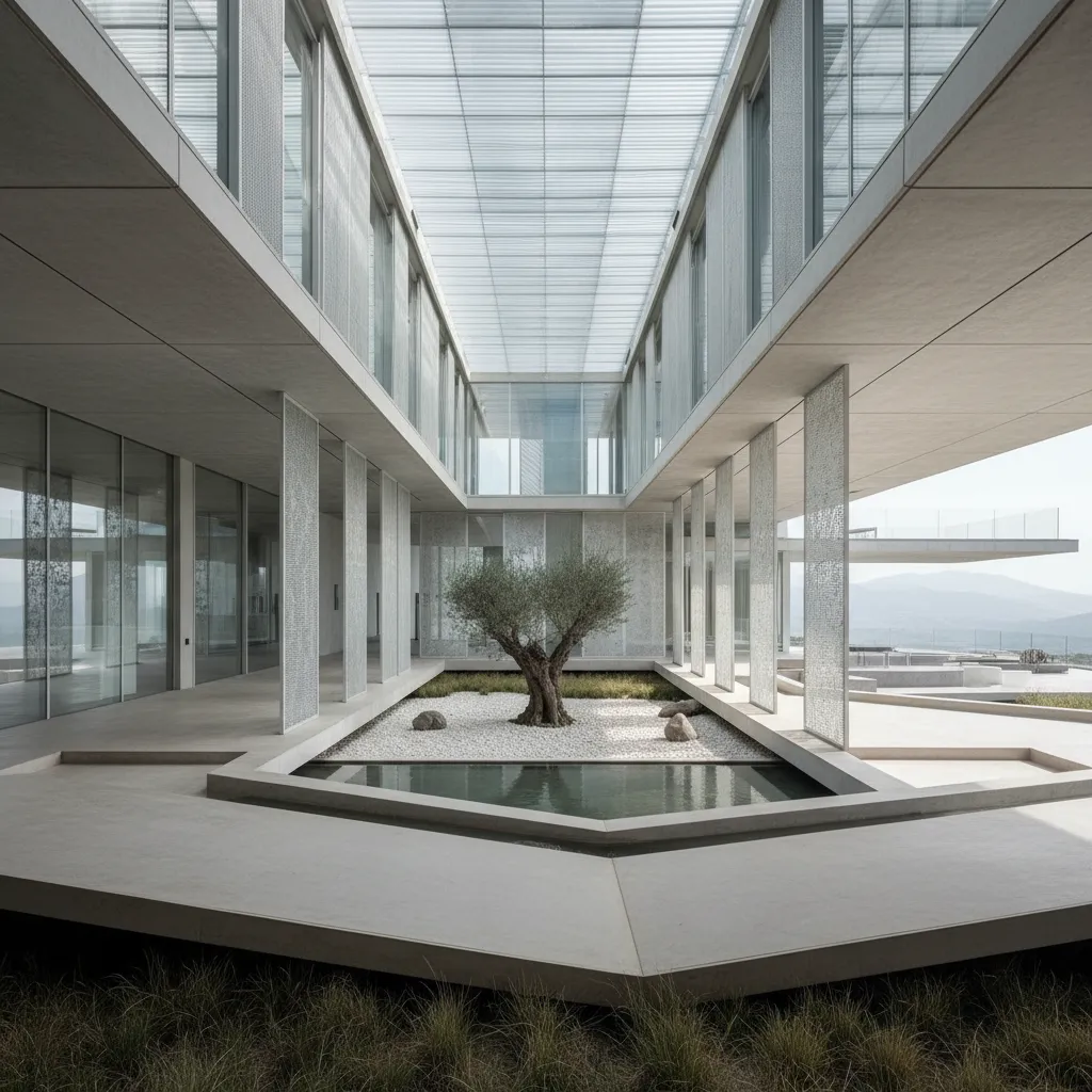 1500 sqm Residential Floor Plan — Interface for Future Living