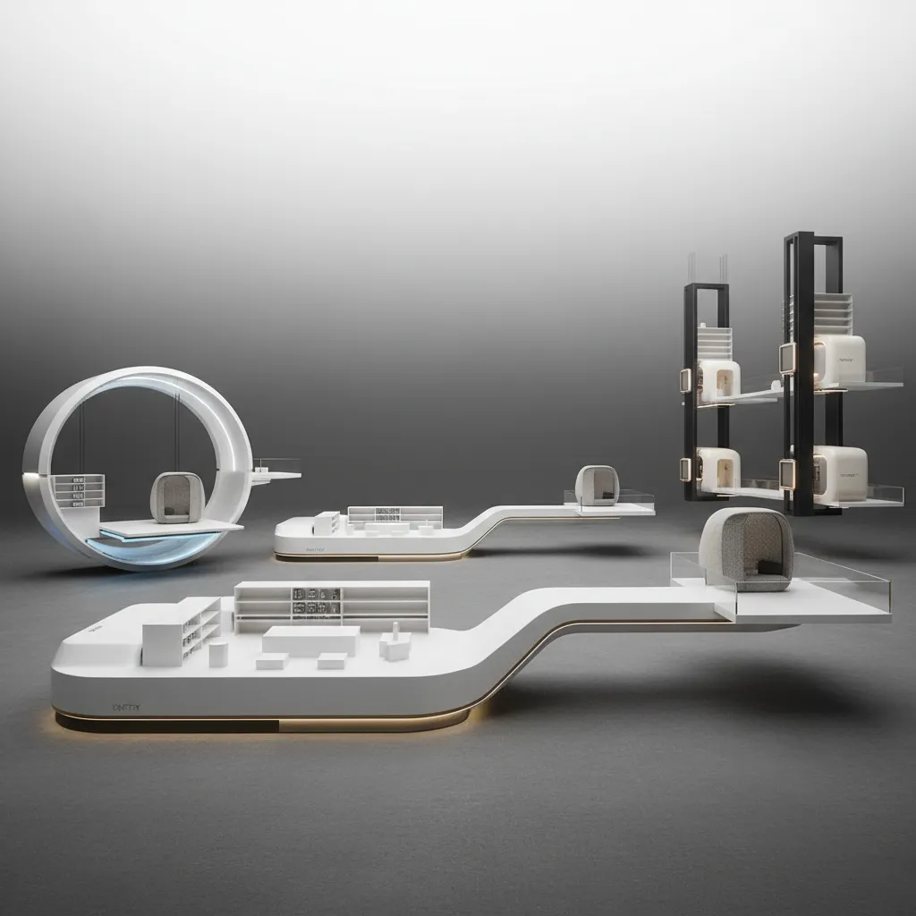 Simple Hand-Rendered Floor Plans: Analog lines that preview a near-future interface for everyday living