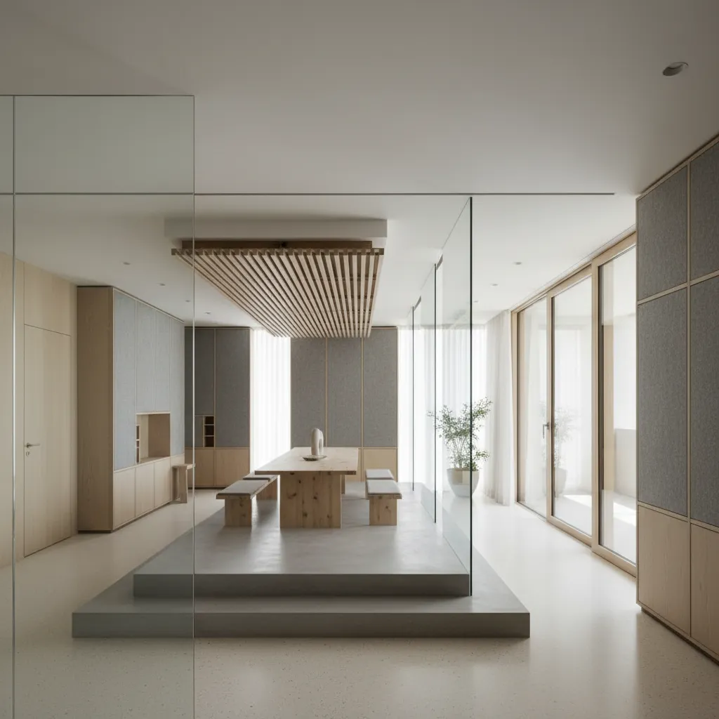 2-Bed Open Concept as Living Interface: Future-forward spatial logic for two-bedroom open plans