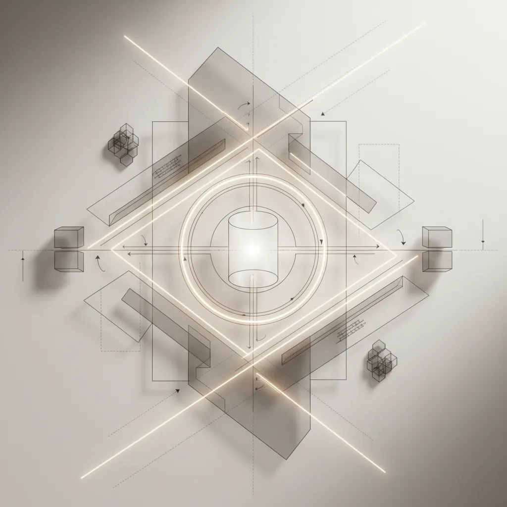 2 BHK Floor Plan, 6 Units—Future Interface Thinking: Six-pack urban housing where movement, sightlines, and storage act like code for tomorrow’s living